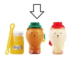 Uncle Bubble Bellenblaas Anti-Knoei Bruine Beer