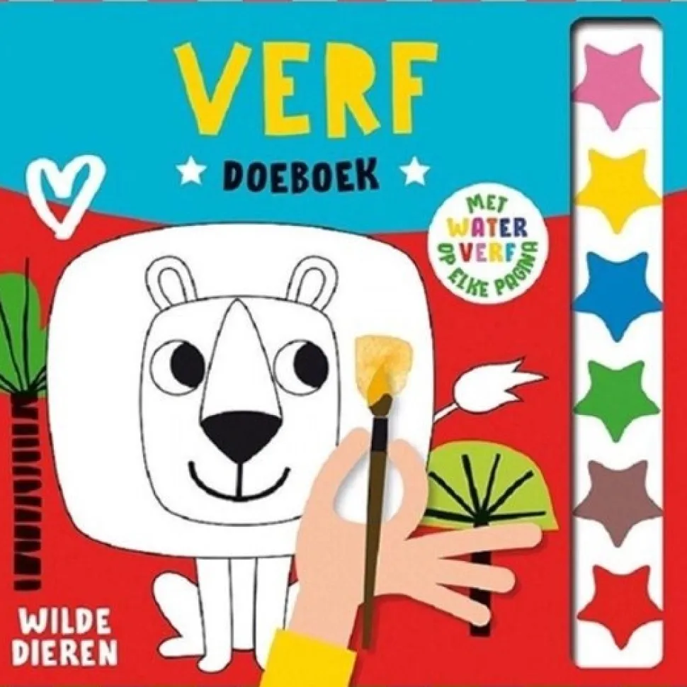 Verf Doeboek Wilde Dieren