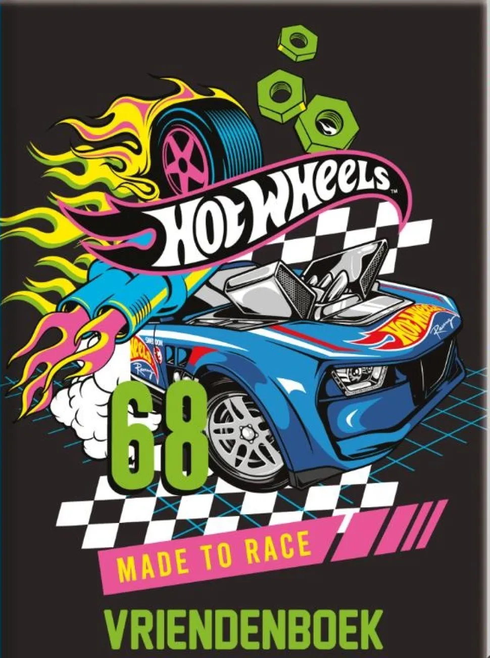 Vriendenboek - Hot Wheels