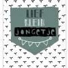 Wenskaart Lief Klein Jongetje