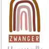 Wenskaart Zwanger blij voor jullie