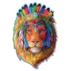 Wooden City Puzzel Hout Mystic Lion 505pcs