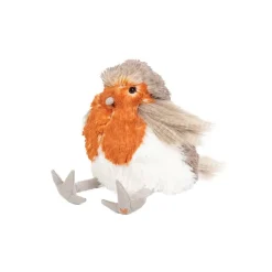 Wrendale Designs Knuffel Vogel Roodborstje Medium 16cm