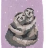 Wrendale Designs Sok Luiaard Little Card Big Hug