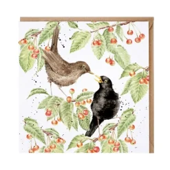 Wrendale Designs Wenskaart The Cherry Tree